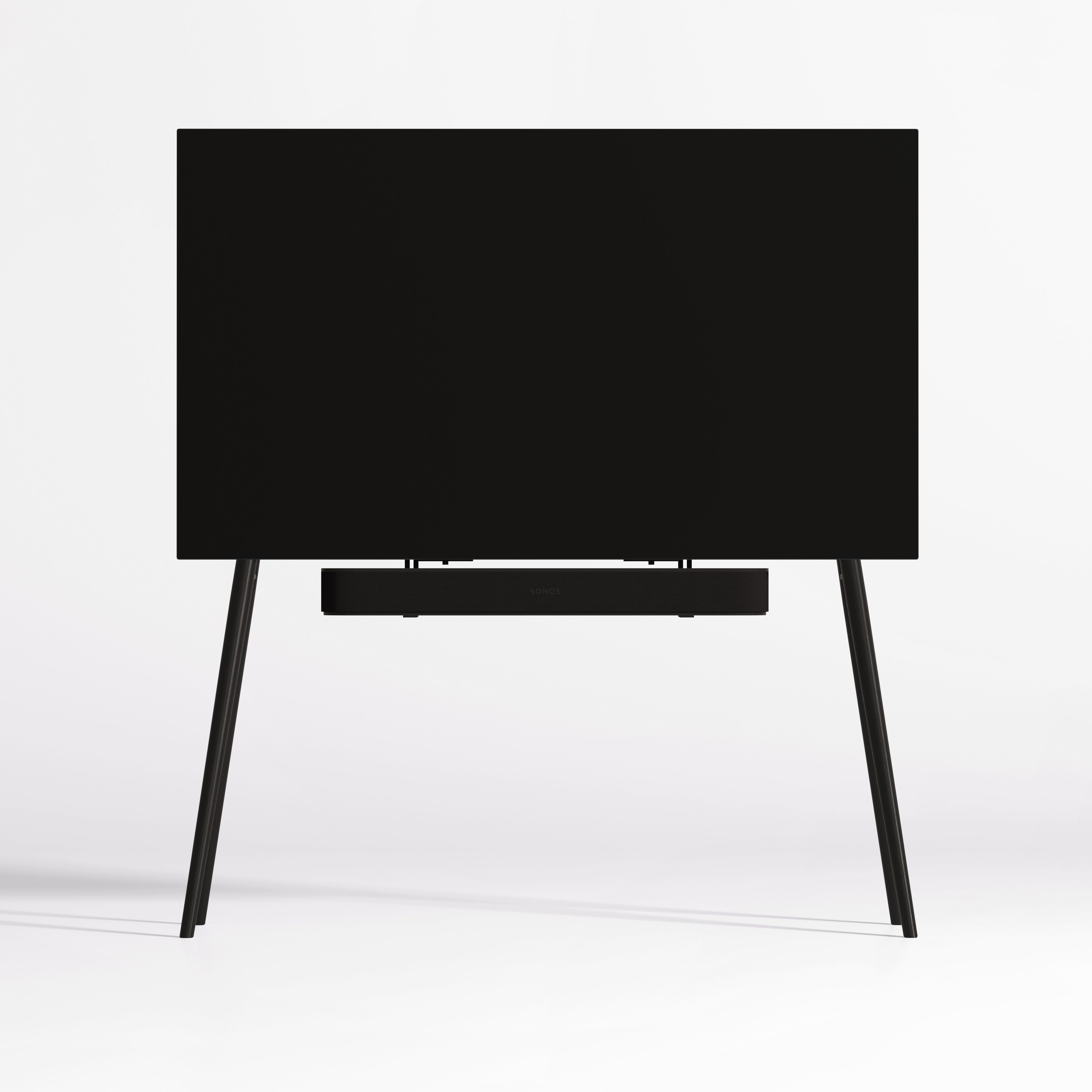JALG TV-Stand Birch / Black 42" - 55"